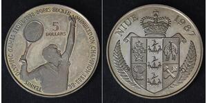 5 Dollar Niue (1974 - ) Silber 