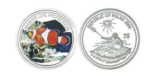 5 Dollar Palau Silber 