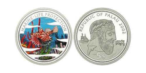5 Dollar Palau Silber 