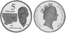 5 Dollar Australia (1939 - ) Silver 