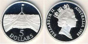 5 Dollar Australia (1939 - ) Silver 