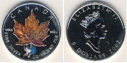 5 Dollar Canada Silver 
