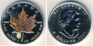 5 Dollar Canada Silver 