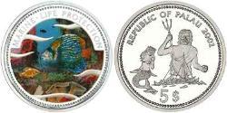 5 Dollar Palau (1994 - ) Silver 