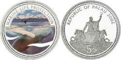 5 Dollar Palau (1994 - ) Silver 