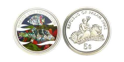 5 Dollar Palau (1994 - ) Silver 