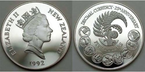 5 Dollar New Zealand  