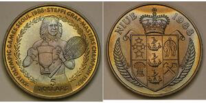5 Dollar Niue (1974 - )  