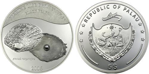 5 Dollar Palau (1994 - )  