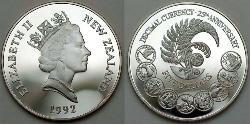 5 Dollar 新西兰  