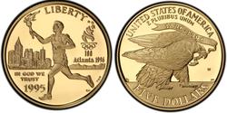 5 Dollar 美利堅合眾國 (1776 - ) 金 