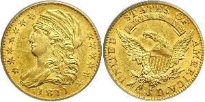 5 Dollar 美利堅合眾國 (1776 - ) 金 