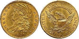 5 Dollar 美利堅合眾國 (1776 - ) 金 
