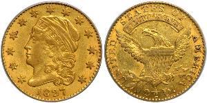 5 Dollar 美利堅合眾國 (1776 - ) 金 
