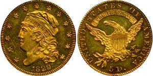5 Dollar 美利堅合眾國 (1776 - ) 金 