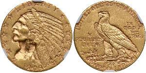 5 Dollar 美利堅合眾國 (1776 - ) 金 