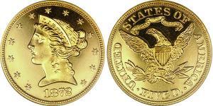 5 Dollar 美利堅合眾國 (1776 - ) 金 