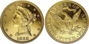 5 Dollar 美利堅合眾國 (1776 - ) 金 