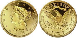 5 Dollar 美利堅合眾國 (1776 - ) 金 