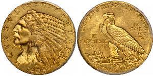 5 Dollar 美利堅合眾國 (1776 - ) 金 