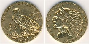 5 Dollar 美利堅合眾國 (1776 - ) 金 