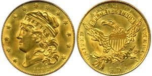 5 Dollar 美利堅合眾國 (1776 - ) 金 