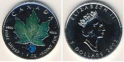 5 Dollar 加拿大 銀 