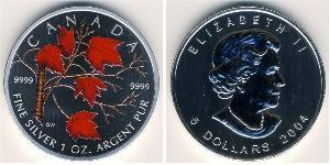 5 Dollar 加拿大 銀 