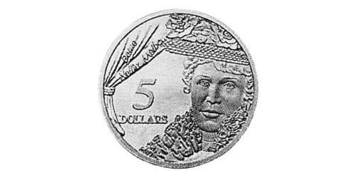 5 Dollar 澳大利亚 銀 