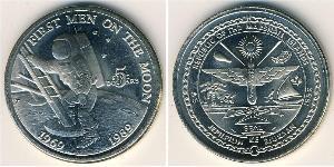 5 Dollar 馬紹爾群島 (1979 - ) 銅/镍 