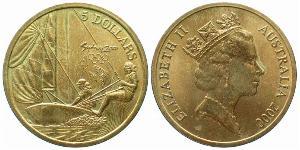 5 Dollar 澳大利亚 青铜/铝 伊丽莎白二世 (1926-2022)