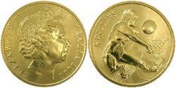 5 Dollar 澳大利亚 黃銅 伊丽莎白二世 (1926-2022)