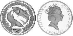 5 Dollaro Australia (1939 - ) Argento 