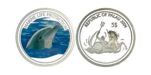 5 Dollaro Palau Argento 
