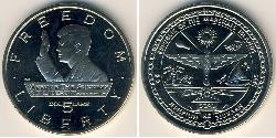 5 Dollaro Isole Marshall (1979 - ) Rame/Nichel 