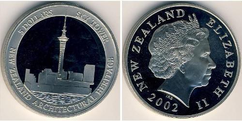 5 Dollaro Nuova Zelanda Rame/Nichel 