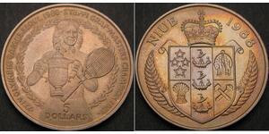 5 Dollaro Niue (1974 - )  
