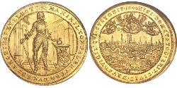 5 Ducat Kurfürstentum Bayern (1623 - 1806) Gold Maximilian I. (Bayern)(1573 – 1651)