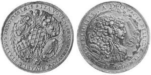 5 Ducat Electorate of Bavaria (1623 - 1806) 金 