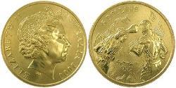 5 Dólar Australia (1939 - ) Latón Isabel II (1926-2022)