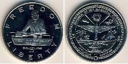 5 Dólar Islas Marshall (1979 - ) Níquel/Cobre 