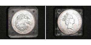 5 Dólar Australia (1939 - ) Plata Isabel II (1926-2022)
