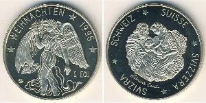 5 Ecu Schweiz Kupfer/Nickel 