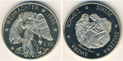 5 Ecu Schweiz Kupfer/Nickel 