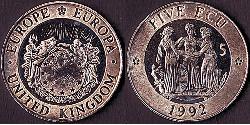 5 Ecu Vereinigtes Königreich (1922-)  