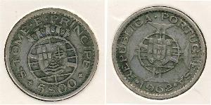 5 Escudo Sao Tomé-et-Principe (1469 - 1975) Argent 