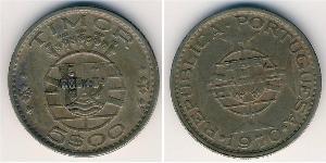 5 Escudo Portugal / Osttimor (1702 - 1975) Kupfer/Nickel 