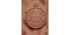 5 Escudo Estado Nuevo (Portugal) (1933 - 1974) Níquel/Cobre 