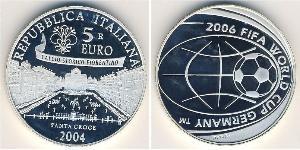 5 Euro Italie Argent 