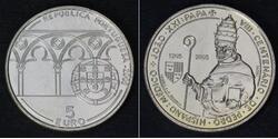 5 Euro Portugal Argent 